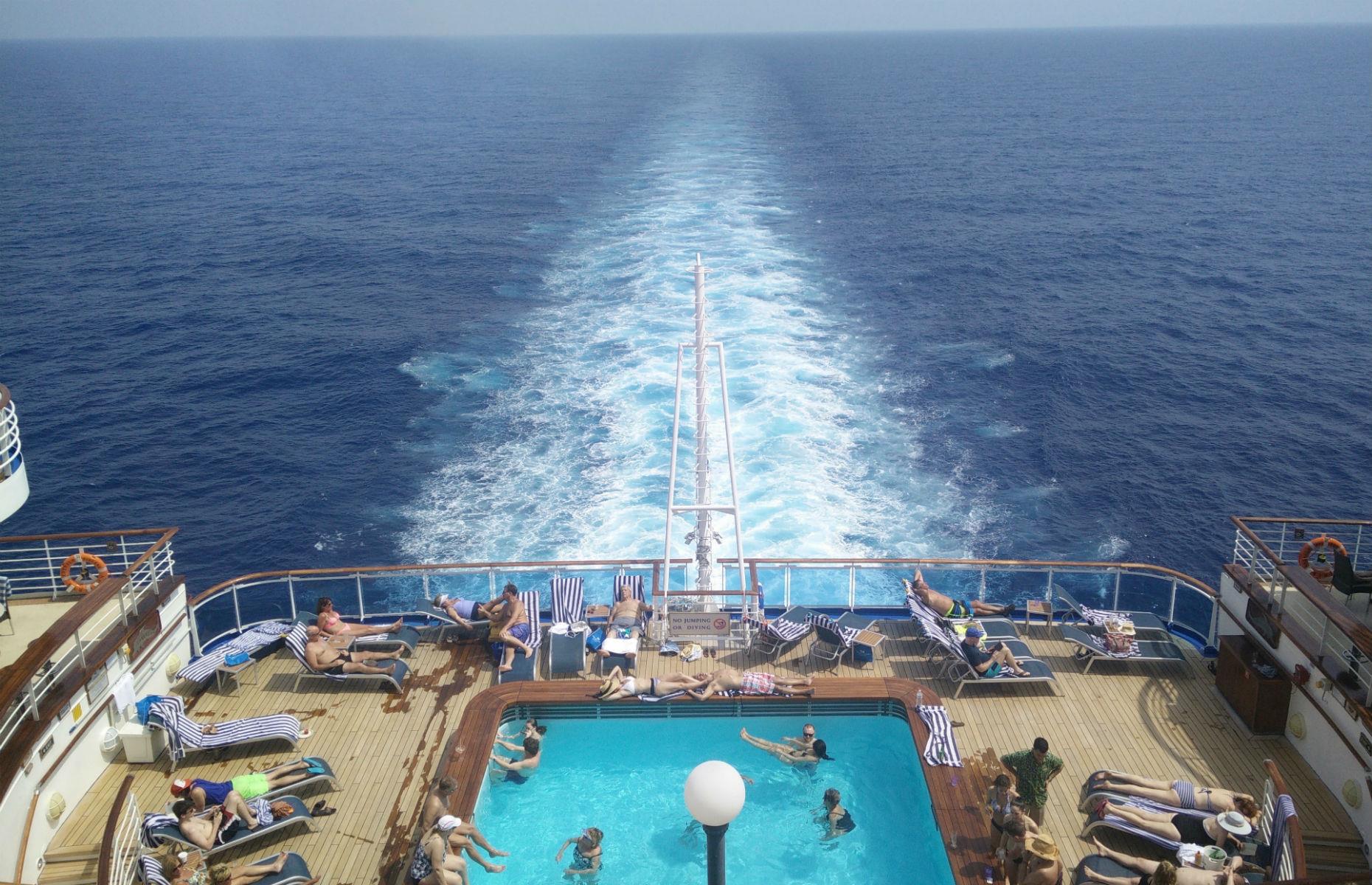 Laws are sometimes bent at sea